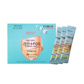 조강식품 라브 플러스 FOS (60포) 라이스브랜 디패톡스 신정원, 5g, 60개