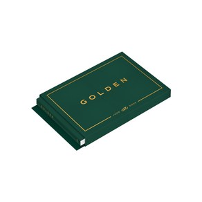 [위버스] [JUNGKOOK] 정국 GOLDEN [Wevese Albums] / 북케이스+포토북+QR카드+유저가이드+엽서+포토카드+구성품봉투