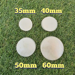 [100개묶음자개] 3.5cm 4cm 5cm 5.5cm 6cm 내추럴 원형 자개 모빌 재료 DIY, 내추럴자개_3.5cm(100개), 100개