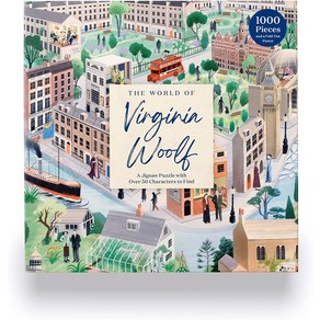 The Wold of Viginia Woolf:A 1000-Piece Jigsaw Puzzle, The Wold of Viginia Woolf, Olive, Sophie, Taylo, Elea.., Lauence King