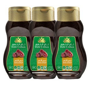 데이트크라운 아랍에미레이트 대추야자 시럽 DATE SYRUP, 3개, 400g