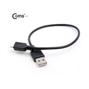 USB2.0 MICRO 5핀 케이블 30cm C3884, 1개