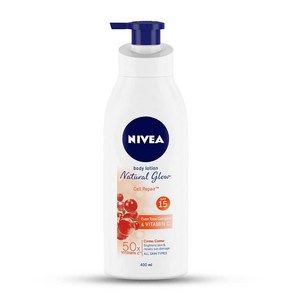 니베아 니배아 [100%정품] Nivea 엑스트라 화이트닝 셀 리페어 바디 로션 SPF 15 400ml, 1개