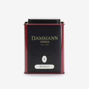 DAMMANN FRERES 다만프레르 블랙퍼스트 틴케이스 티백 리필 모음 BREAKFAST, 1개, 125ml, 1개입, 1개