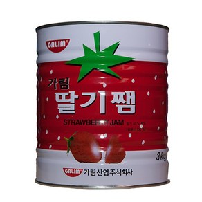 딸기잼 가림 3kg 과일잼 대용량 업소용, 1개