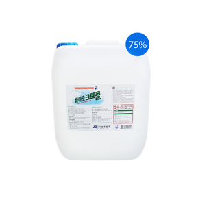 진로발효 바이오크린콜 75% 뿌리는 살균소독제, 20L, 1개