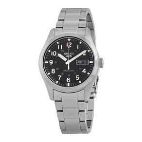 Seiko 세이코 5 스포츠 오토매틱 블랙 Dial Men's Watch SRPG27K1