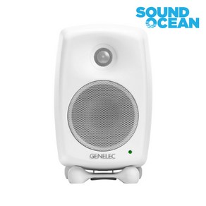 GENELEC 클래식 시리즈 제네렉 스튜디오 모니터 스피커 1통, 8020(화이트)