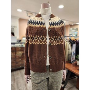 BCBG O.페어아일 펀치카C/D - B3DAK115 74 [BROWN]