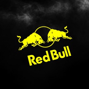 레드불 스티커 RED BULL 바이크 차량용 방수 스티커, S, 홀로그램, 1개