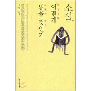 소설 어떻게 읽을 것인가:이야기의 이론과 해석, 문학과지성사, 최시한 저