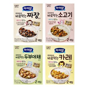 일동후디스 아이얌 우리아이 바로먹는 소스, 짜장, 80g