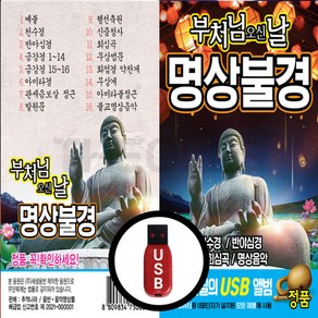 USB 부처님 오신날 명상불경 금강경 천수경 회심곡