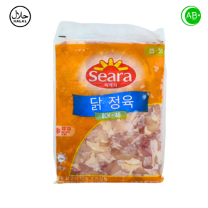 Halal Chicken Leg boneless Seaa Bazil 할랄 닭다리살 씨에라 브라질, 8개, 2kg