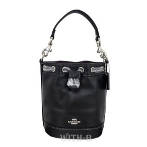 [COACH] 코치 시그니처 미니 버킷백 CR144 BLACK SILVER