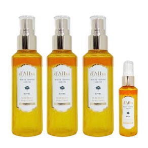 [대용량 시즌5]달바 미스트 로얄 세럼 화이트 트러플 160ml 3통+60ml 1통 변정수 이효리, 1세트