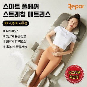 겨울필수템 샤오미 REPOR 에어 스트레칭매트 RP-U5 Po/전신 안마기/마사지기/에어백 마사지기/에어매트리스/돼지코동봉, 에어스트레칭매트 RP-U5 po