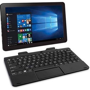 RCA Cambio W101 V2 2 In 1 NOTEBOOK 노트북 [세금포함] [정품]/태블릿 Windows 10 - 32 GB 브랜드 New 가벼운 사무용 인강용 216525