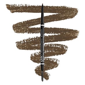 NYX PROFESSIONAL MAKEUP 마이크로 아이브로우 펜슬 애쉬 브라운, 5 Ash Bown, 1개