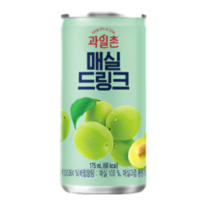 썬키스트 매실, 175ml, 10개