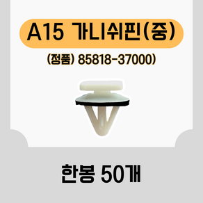 (A15)정품 가니쉬핀 중 50개