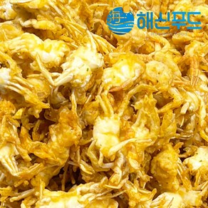 베이비크랩 냉동 튀김용 미니 꽃게 칠게 튀김, 베이비크랩 1kg, 1개