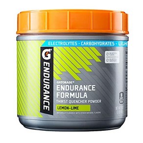 Gatorade Endurance Formula Powder Lemon Lime 32 Oun 게토레이 인듀런스 포뮬러 파우더 레몬 라임 32온스(1팩)(포장은 다를 수 있음