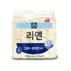 (무)(냉동)면사랑 라멘 1.1kg, 5개