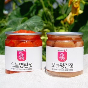 [오늘식탁] 강경 무색소명란젓 파치 500g 1kg, 1개