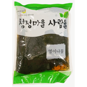 [젓갈이야기] 고기와 단짝 명이나물 400g 1kg, 2개