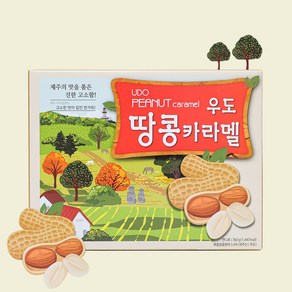 고소한 우도땅콩카라멜 360g, 1개