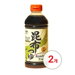 야마사 다시마 간장 쯔유 500ml 세트, 2개