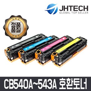 HP JH테크 CP1518NI 호환토너 CB540A~CB543A, 파랑, 1개