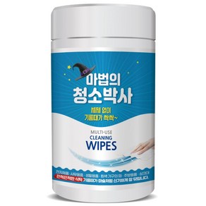 유한그린텍 마법의청소박사 200매 기름때제거 크리너티슈 업소용 물티슈 가정용 물티슈, 1개