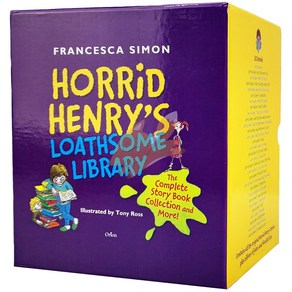 [여우별밤] 호리드헨리 30권 세트 챕터북 영어원서 Horrid Henry Loathsome Library 정식음원제공