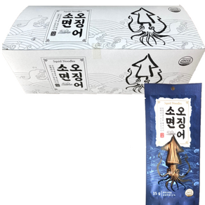 한진식품 오징어 소면 35g, 15개