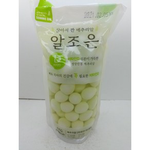 알조은 깐메추리알 1kg - haccp인증 (국내산) -(아이스팩 포장 가능) (하루 배송 99%), 1개