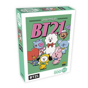 직소퍼즐 BT21 포스터 500피스, 단품