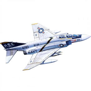 아카데미과학 미해군 F-4J VF-84 1/48 12305 졸리 로져스 프라모델 프라모델완구 장남감 조립완구 키덜트 헬기 전투기 제트기, 1개