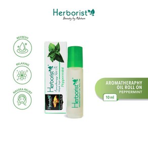 아로마롤온 Heboist 4가지 향, 페퍼민트, 1개, 10ml