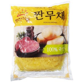 햇찬식품 햇찬 짠무채 4Kg 이강산닷컴, 1개