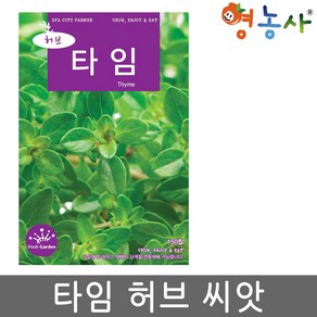 타임 씨앗 150립 백리향 허브 키우기 씨 종자, 1개