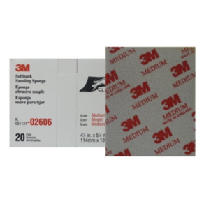 3M 샌딩 스펀지 페파 연마지 사포 02600 02601 02602 02604 02606 114mm * 139mm