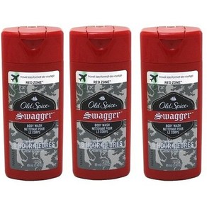 Old Spice 레드존 바디 워시 스웨거 3팩 휴대용 사이즈, 3개, 89ml