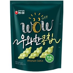 농심 사무실 아이들 간식 우와한 콩칩 단체간식 세트 42g, 1개