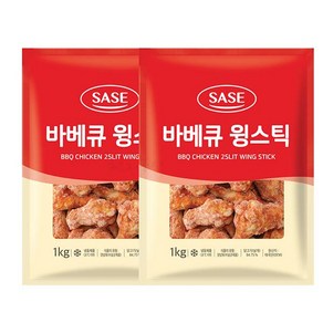 천지농산/사세 바베큐윙스틱 (펼친봉) 1kgX2팩, 2kg, 1개