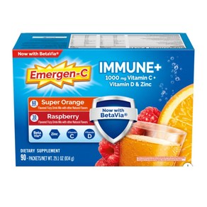 Alace 이멀전 C 이뮨 플러스 90팩 Alace Emegen-C Immune Plus 90 Packets, 1개, 834g