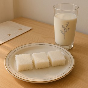 대궐 맛있는 간식 백설기 흰떡 돌떡 아기백설기, 10개, 50g