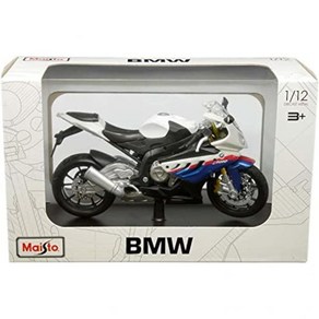 Maisto 마이스토 BMW S1000 RR 모터바이크 112 스케일 믿을 수 없을 정도로 디테일한 다이캐스트 레플리카 수집형 모델 Q707065, 1개