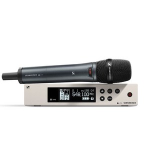 SENNHEISER 젠하이저 EW 100 G4 865-S 핸드 무선마이크+리시버 세트 1채널 [국내 젠하이저 공식 대리점], 900Mhz